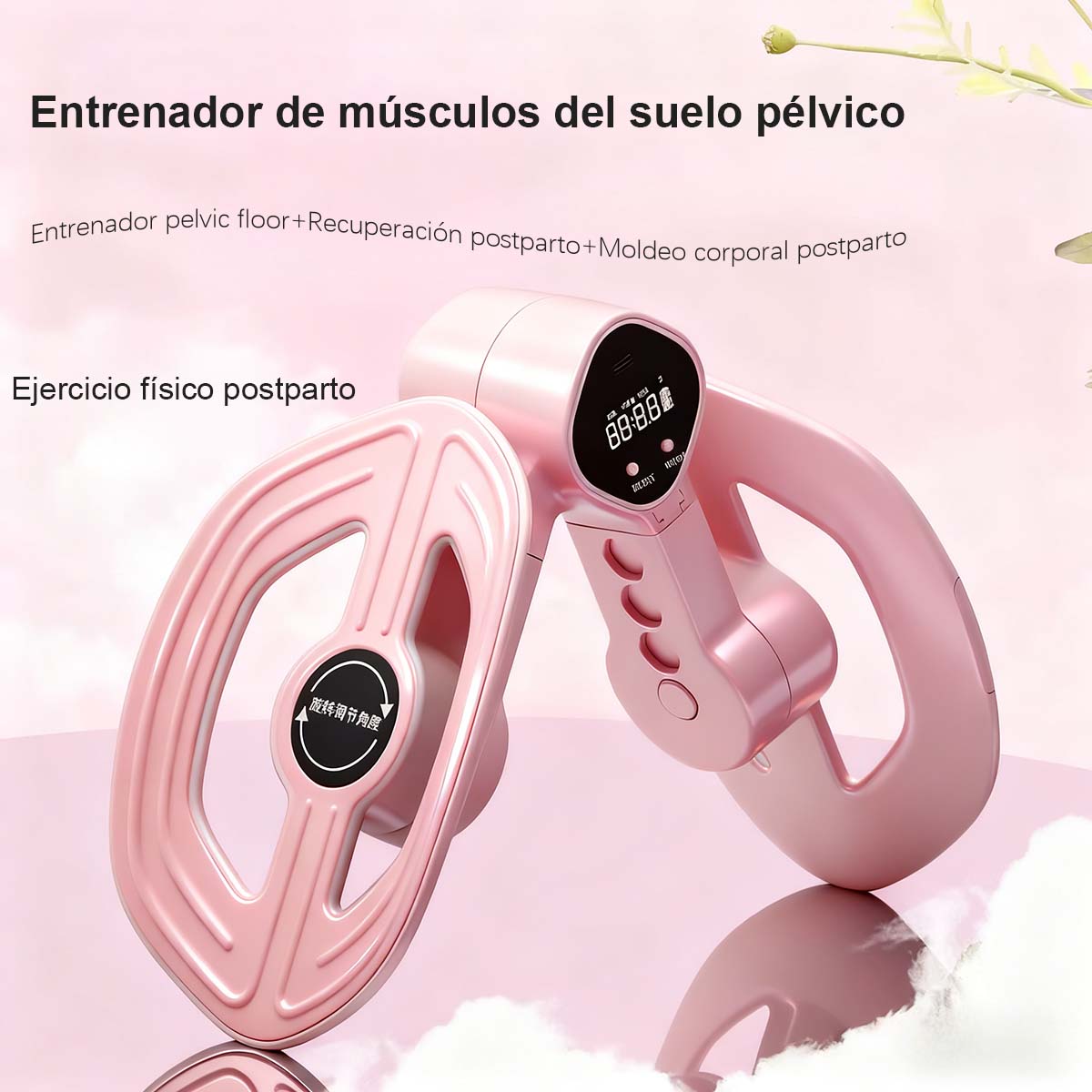 Entrenador de Kegel para hombres – Aparato portátil para fortalecer suelo pélvico y muslos internos, moldea piernas en casa.