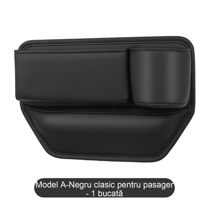 Cutie de depozitare auto pentru spațiul dintre scaune – organizator practic în mașină