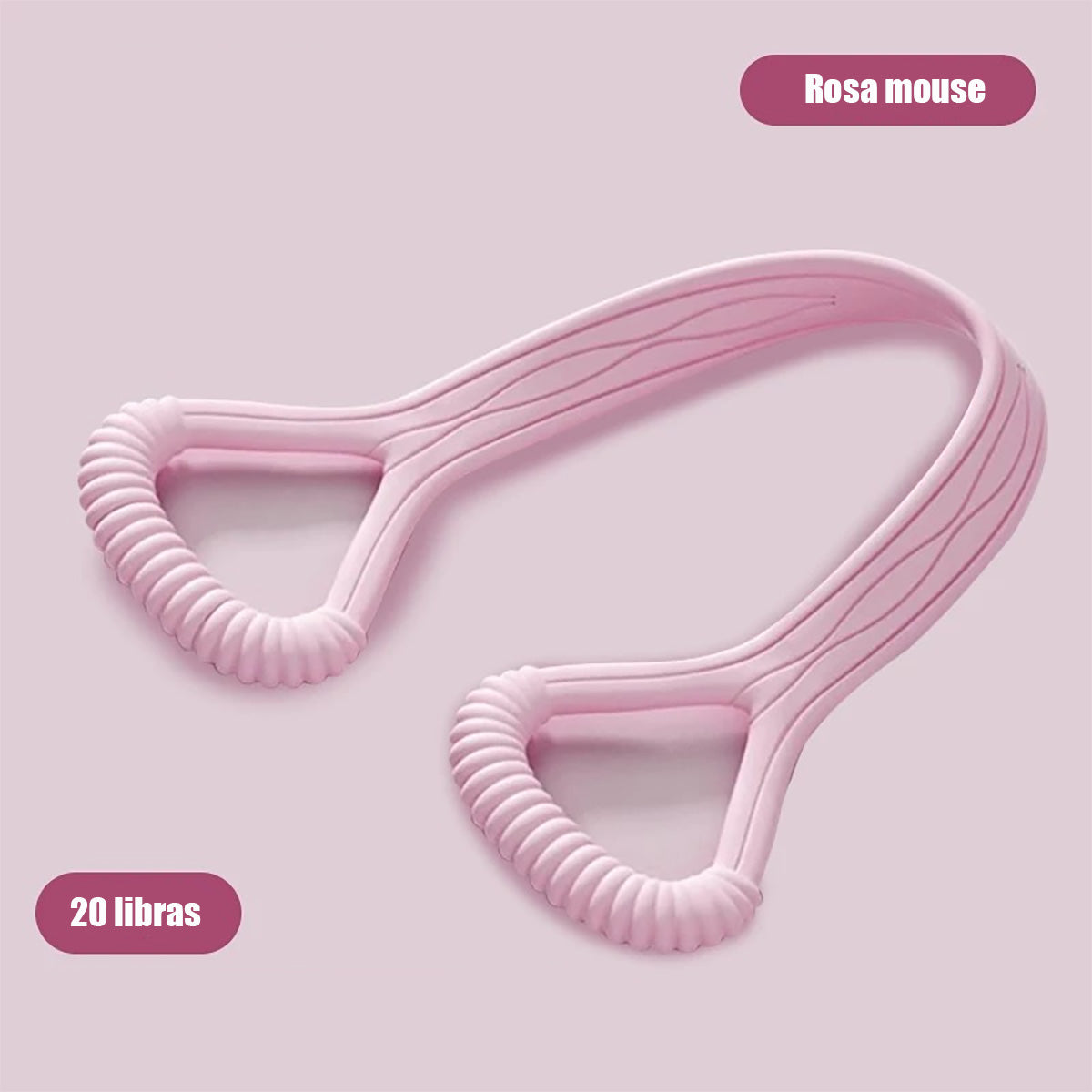 Tensor de resistencia en forma de 8 de silicona SLD – banda elástica para abrir la espalda, yoga y fitness, ideal para fortalecer y tonificar la espalda.