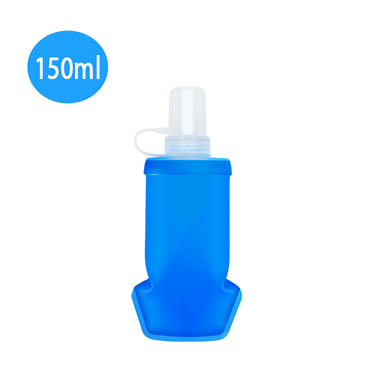“Botella de agua blanda deportiva TPU, bolsa de agua plegable y portátil para correr, maratón, trail y actividades al aire libre.”