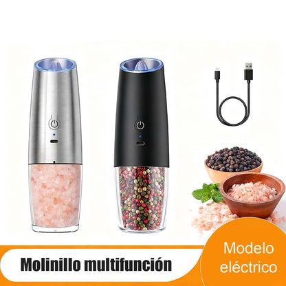Molinillo de Pimienta con Sensor de Gravedad Kadeli 591: Eléctrico y Recargable por USB