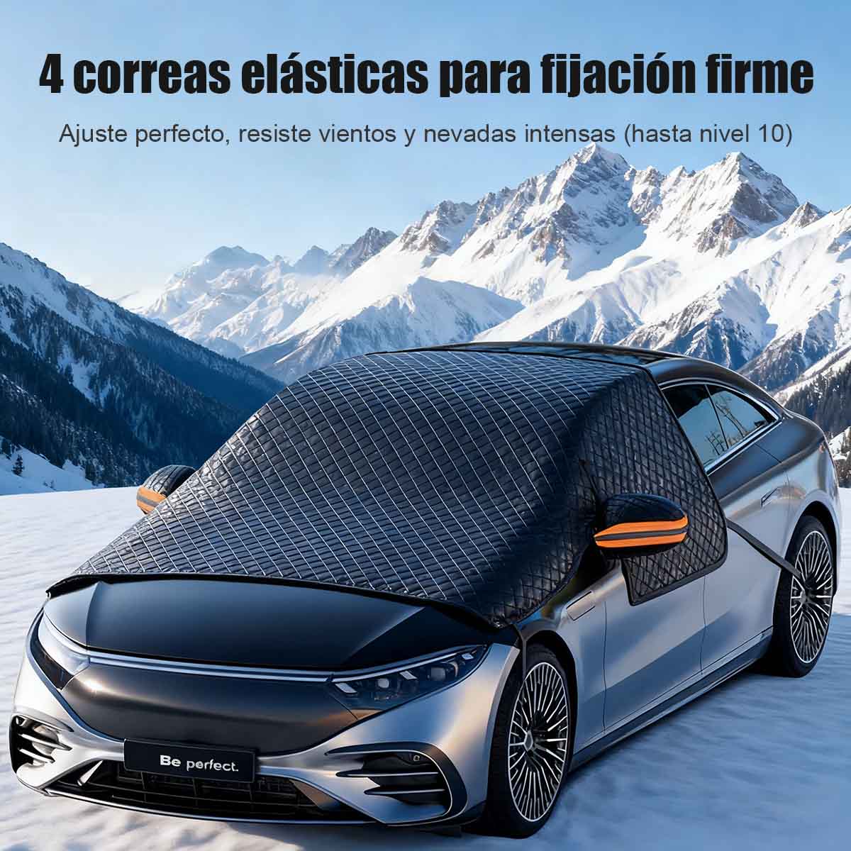Nueva funda protectora para parabrisas de coche, resistente a la nieve, sol y frío, gruesa y multiusos.
