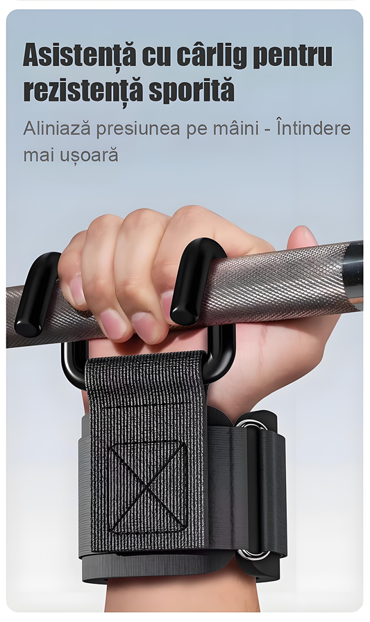 Antrenează-te mai ușor! Acest cârlig te ajută să ții mai bine și să te antrenezi mai tare!