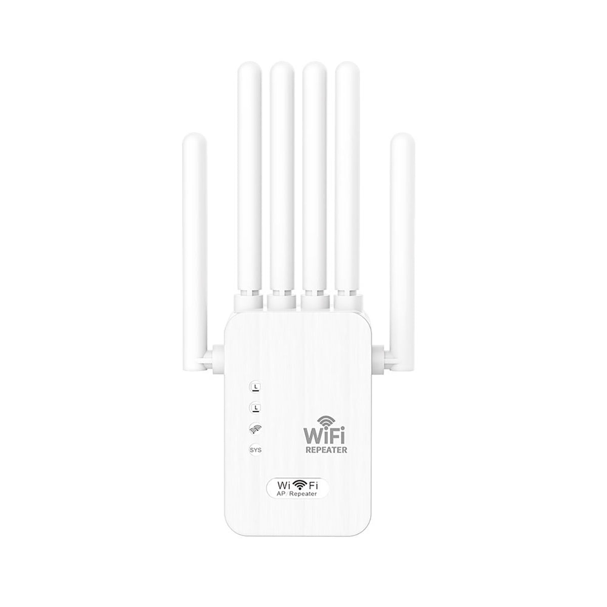 Amplificador de señal WiFi más vendido para el hogar, atraviesa paredes, con 6 antenas, repetidor para extender y mejorar la red inalámbrica.