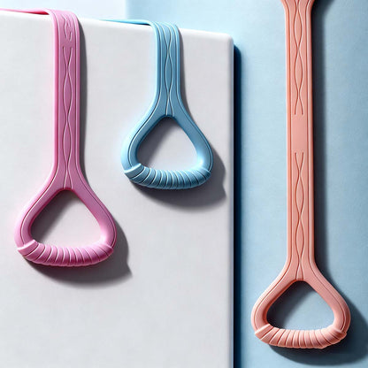 Tensor de resistencia en forma de 8 de silicona SLD – banda elástica para abrir la espalda, yoga y fitness, ideal para fortalecer y tonificar la espalda.