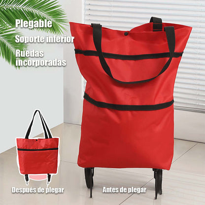 Carrito portátil para compras, carro plegable con ruedas, ligero, apto para uso doméstico y para recoger paquetes.、