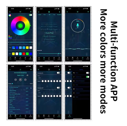 Lumini ambientale auto multicolore, cu fir rece, USB, controlate vocal, fără cablare, bandă decorativă wireless pentru iluminare atmosferică în mașină