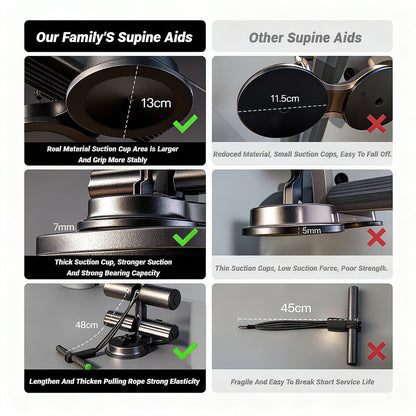 Aparat auxiliar pentru abdomene cu ventuză, echipament de antrenament pentru mușchii abdominali