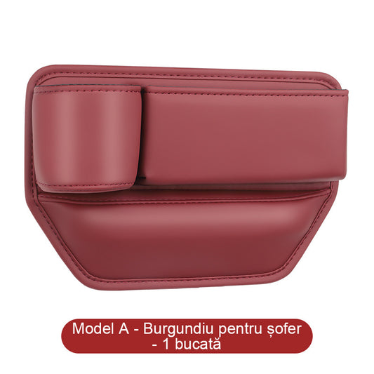 Cutie de depozitare auto pentru spațiul dintre scaune – organizator practic în mașină