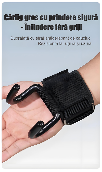 Antrenează-te mai ușor! Acest cârlig te ajută să ții mai bine și să te antrenezi mai tare!